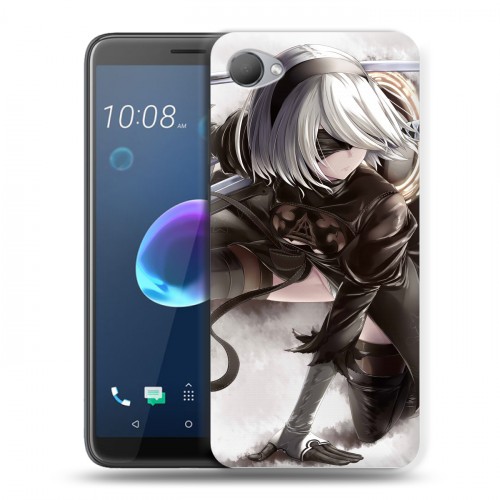 Дизайнерский пластиковый чехол для HTC Desire 12 NieR:Automata