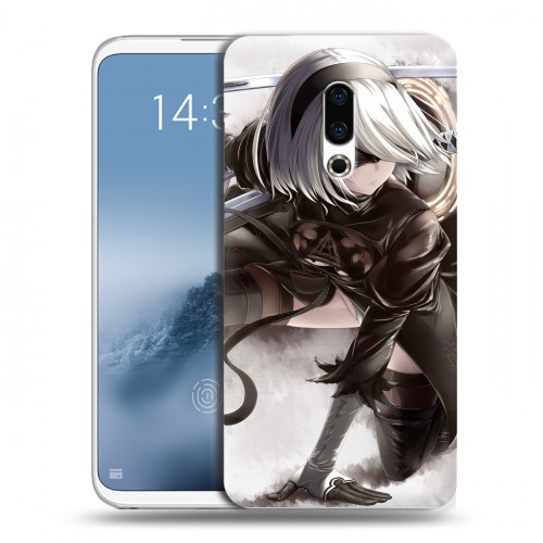 Дизайнерский силиконовый чехол для Meizu 16th Plus NieR:Automata