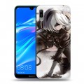 Дизайнерский пластиковый чехол для Huawei Y6 (2019) NieR:Automata