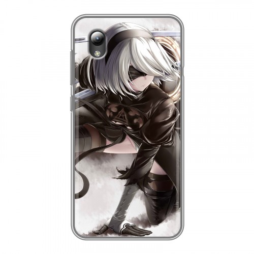 Дизайнерский силиконовый чехол для ZTE Blade A3 (2019) NieR:Automata