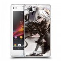 Дизайнерский пластиковый чехол для Sony Xperia L NieR:Automata