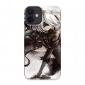 Дизайнерский пластиковый чехол для Iphone 12 Mini NieR:Automata