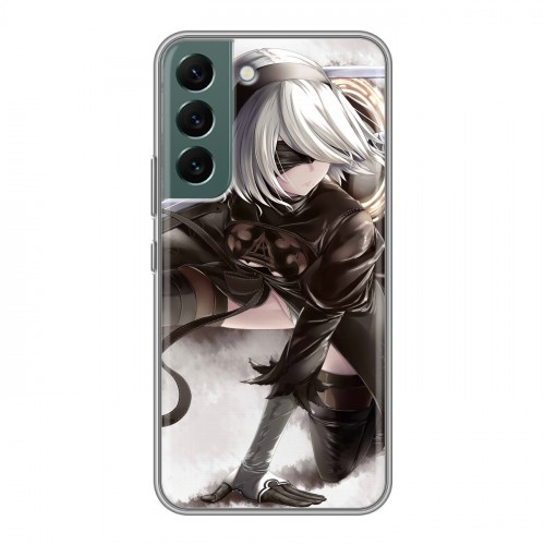 Дизайнерский силиконовый чехол для Samsung Galaxy S22 NieR:Automata