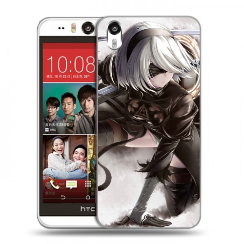 Дизайнерский силиконовый чехол для HTC Desire Eye NieR:Automata