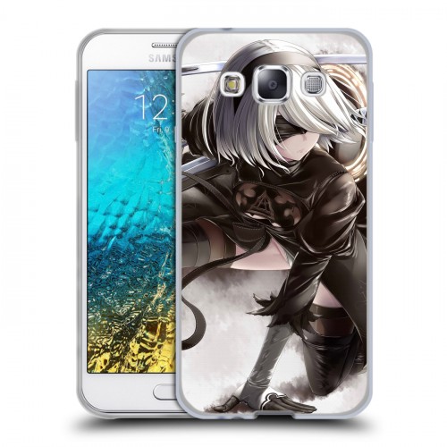 Дизайнерский пластиковый чехол для Samsung Galaxy E5 NieR:Automata