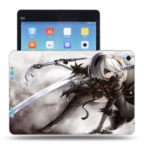 Дизайнерский силиконовый чехол для Xiaomi MiPad NieR:Automata