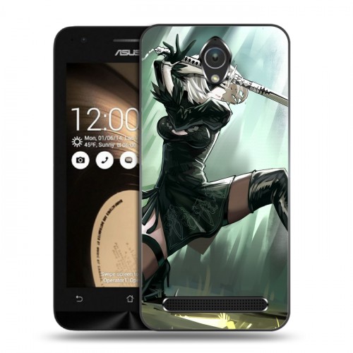 Дизайнерский пластиковый чехол для ASUS Zenfone Go NieR:Automata