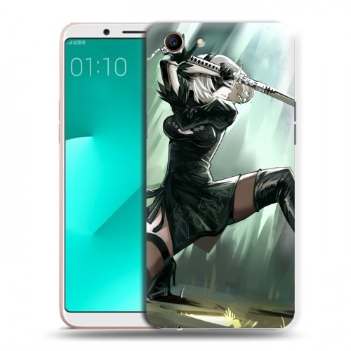 Дизайнерский пластиковый чехол для OPPO A83 NieR:Automata