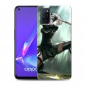 Дизайнерский пластиковый чехол для OPPO A52 NieR:Automata