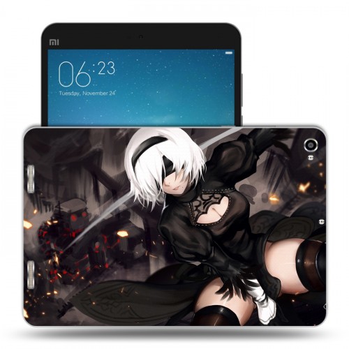 Дизайнерский силиконовый чехол для Xiaomi Mi Pad 2 NieR:Automata