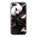 Дизайнерский силиконовый чехол для Iphone 7 NieR:Automata