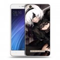 Дизайнерский силиконовый чехол для Xiaomi RedMi 4A NieR:Automata