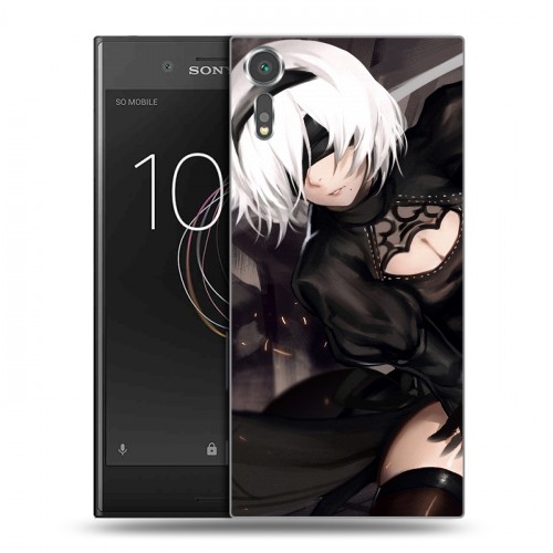 Дизайнерский пластиковый чехол для Sony Xperia XZs NieR:Automata