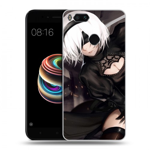 Дизайнерский силиконовый чехол для Xiaomi Mi5X NieR:Automata