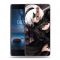 Дизайнерский пластиковый чехол для Nokia 8 NieR:Automata