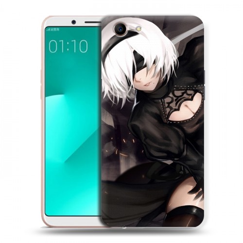 Дизайнерский пластиковый чехол для OPPO A83 NieR:Automata