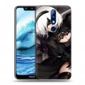 Дизайнерский силиконовый чехол для Nokia 5.1 Plus NieR:Automata