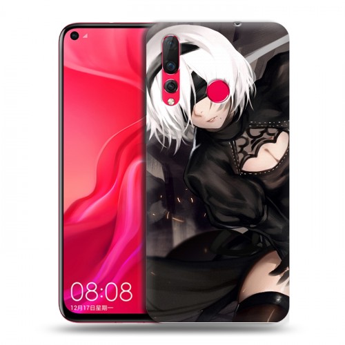 Дизайнерский пластиковый чехол для Huawei Nova 4 NieR:Automata