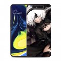 Дизайнерский пластиковый чехол для Samsung Galaxy A80 NieR:Automata