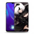 Дизайнерский силиконовый с усиленными углами чехол для OPPO A1k NieR:Automata