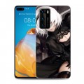 Дизайнерский пластиковый чехол для Huawei P40 NieR:Automata