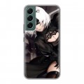 Дизайнерский силиконовый чехол для Samsung Galaxy S22 NieR:Automata