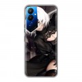 Дизайнерский силиконовый чехол для Tecno Pova 4 NieR:Automata