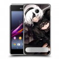 Дизайнерский силиконовый чехол для Sony Xperia E1 NieR:Automata