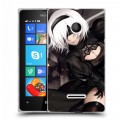 Дизайнерский пластиковый чехол для Microsoft Lumia 435 NieR:Automata