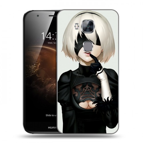 Дизайнерский пластиковый чехол для Huawei G8 NieR:Automata