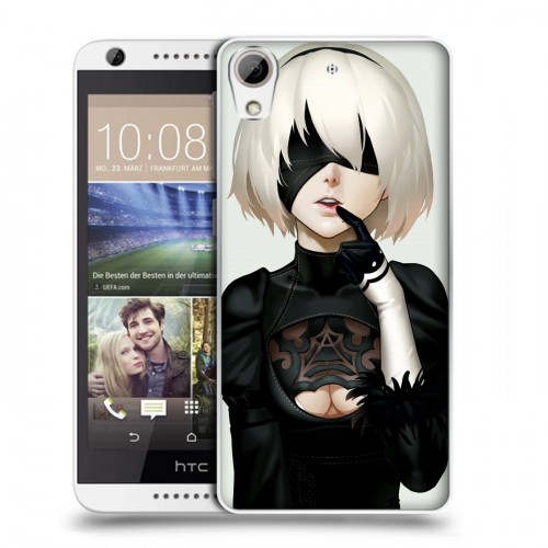 Дизайнерский силиконовый чехол для HTC Desire 626 NieR:Automata