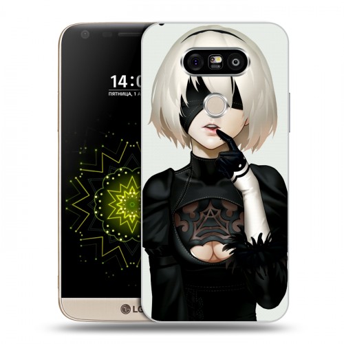 Дизайнерский пластиковый чехол для LG G5 NieR:Automata