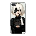 Дизайнерский силиконовый чехол для Iphone 7 NieR:Automata