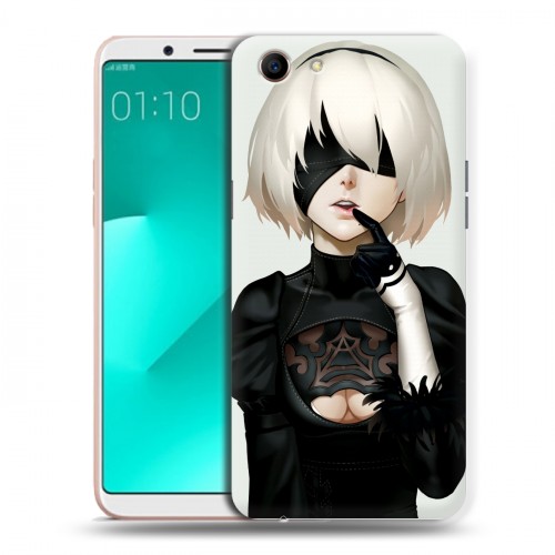 Дизайнерский пластиковый чехол для OPPO A83 NieR:Automata