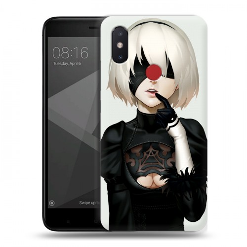 Дизайнерский пластиковый чехол для Xiaomi Mi8 SE NieR:Automata