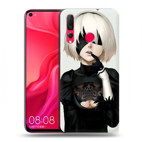 Дизайнерский пластиковый чехол для Huawei Nova 4 NieR:Automata