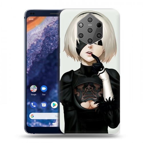 Дизайнерский силиконовый чехол для Nokia 9 PureView NieR:Automata