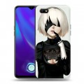 Дизайнерский силиконовый с усиленными углами чехол для OPPO A1k NieR:Automata