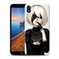 Дизайнерский силиконовый чехол для Xiaomi RedMi 7A NieR:Automata