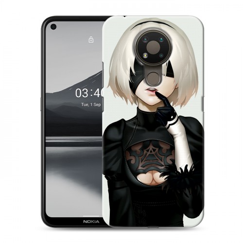 Дизайнерский силиконовый чехол для Nokia 3.4 NieR:Automata