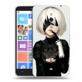 Дизайнерский пластиковый чехол для Nokia Lumia 1320 NieR:Automata