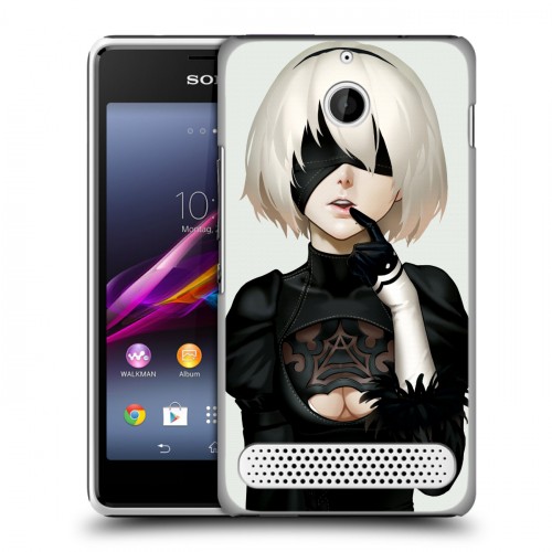 Дизайнерский силиконовый чехол для Sony Xperia E1 NieR:Automata