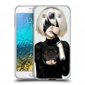 Дизайнерский пластиковый чехол для Samsung Galaxy E5 NieR:Automata