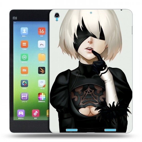 Дизайнерский силиконовый чехол для Xiaomi MiPad NieR:Automata