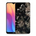 Дизайнерский силиконовый с усиленными углами чехол для Xiaomi RedMi 8A NieR:Automata