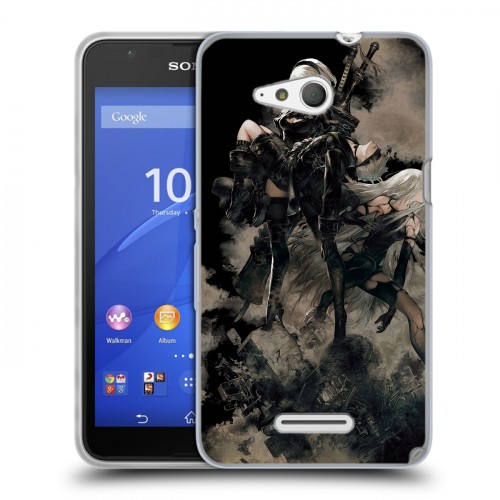 Дизайнерский пластиковый чехол для Sony Xperia E4g NieR:Automata