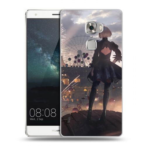 Дизайнерский пластиковый чехол для Huawei Mate S NieR:Automata