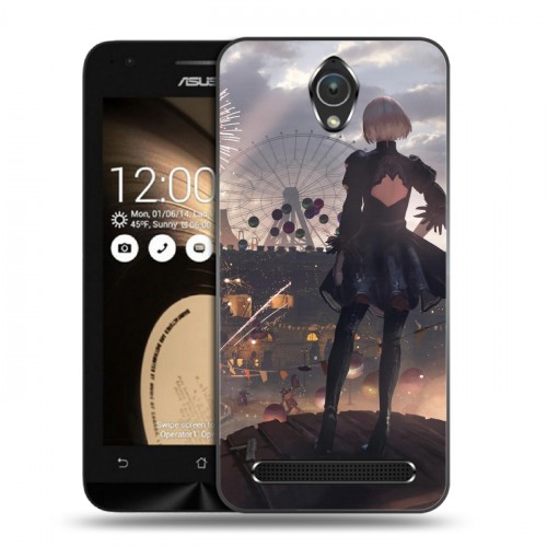 Дизайнерский пластиковый чехол для ASUS Zenfone Go NieR:Automata