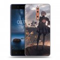 Дизайнерский пластиковый чехол для Nokia 8 NieR:Automata