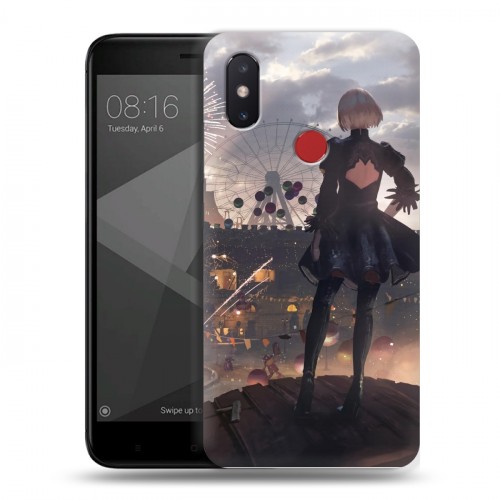 Дизайнерский пластиковый чехол для Xiaomi Mi8 SE NieR:Automata